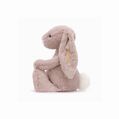 Jellycat Bashful Luxe Conejo Rosa Huge | VEUB-58260